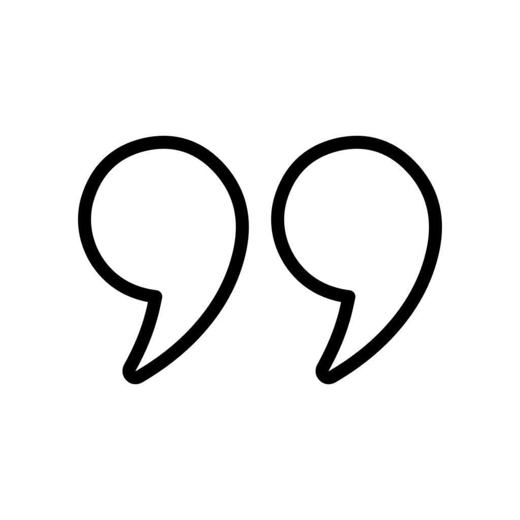 vecteezy double quotes symbol icon in line style design isolated on 21626604