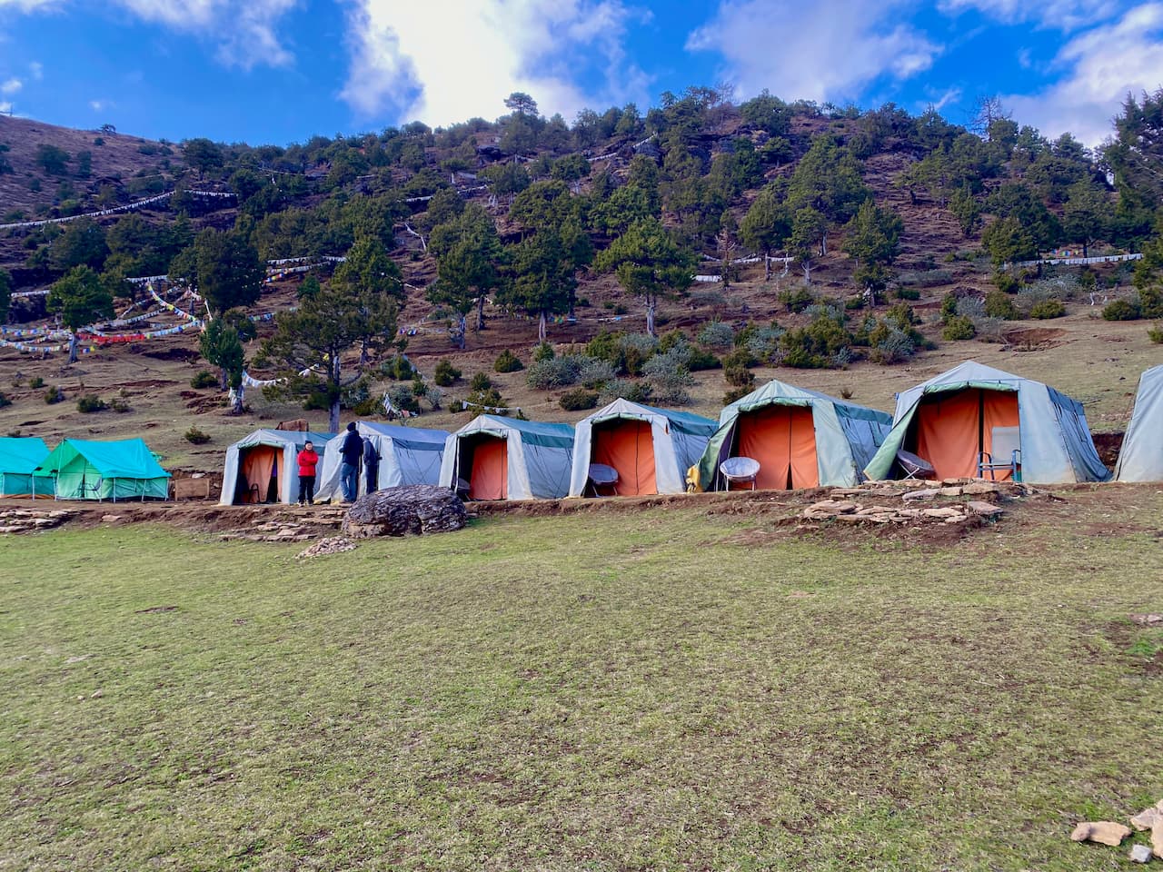 Camping in Bhutan