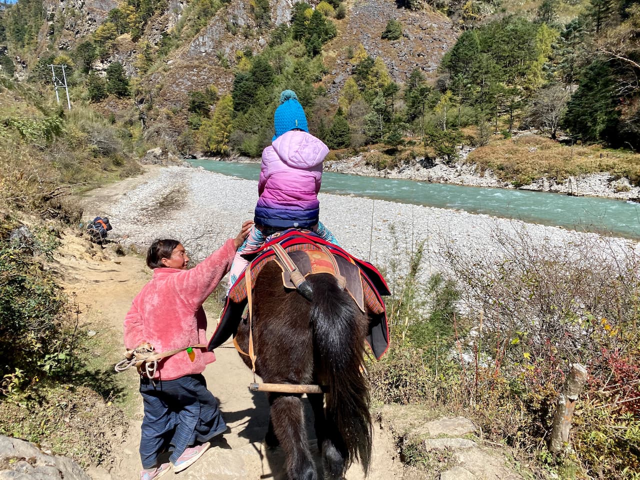 Horse Riding in Bhutan