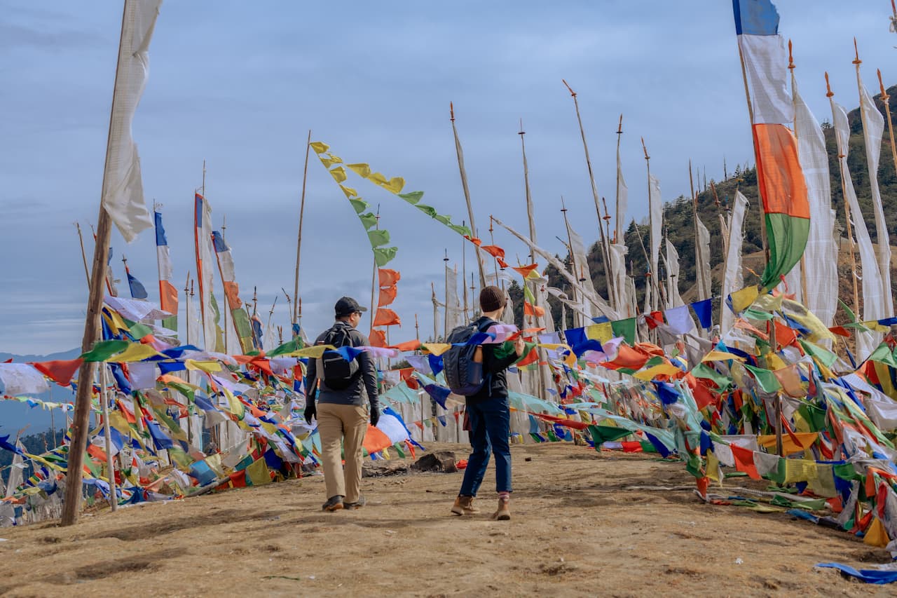 Prayer Flag Setting