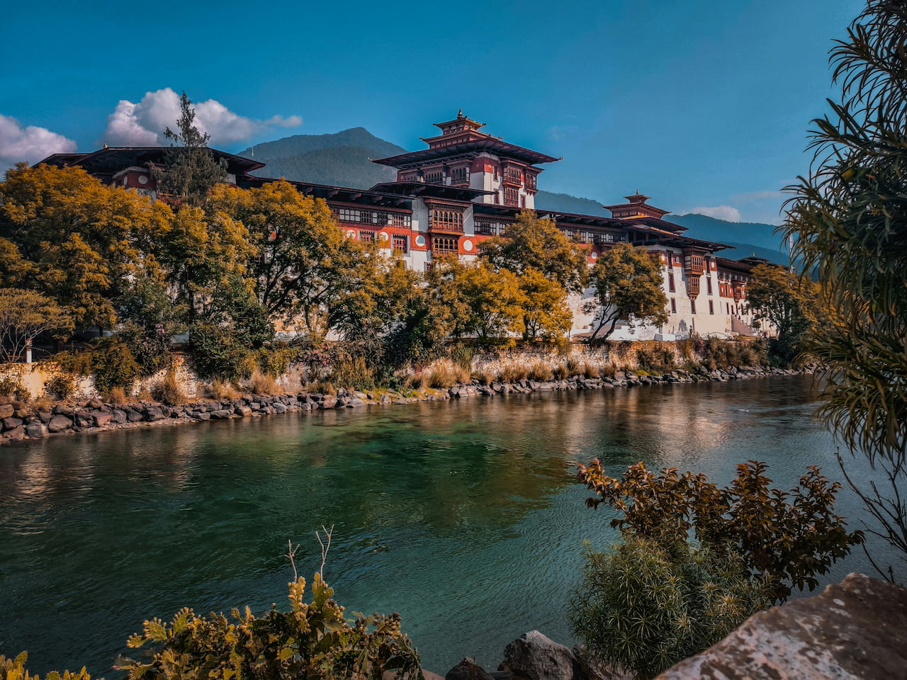How much does Bhutan cost - Punakha Dzong, one of the most visited sites on a Bhutan trip