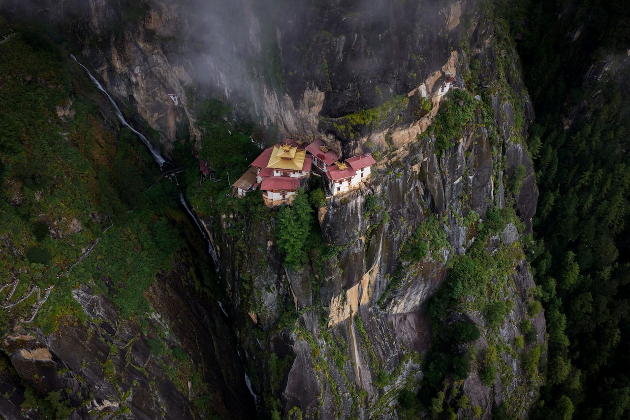 Tiger's Nest monastery Paro Taktsang Bhutan day 6 hike