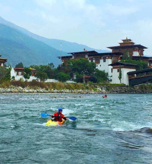 Adventure-and-nature rafting in bhutan